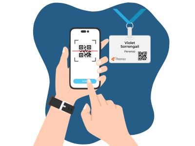 Mobile App - Lead capture scan badge